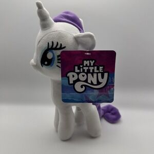 Rarity My Little Pony 9" Plush Toy NWT New w/ Tag Toy Factory